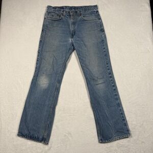 Vintage Levis 517 Jeans‎ Men's 34x31(30) Medium Wash Blue Stained Patched
